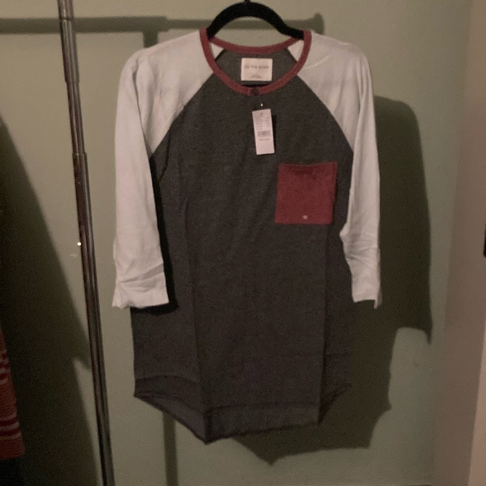 Pacsun medium 3/4 sleeve Henley shirt